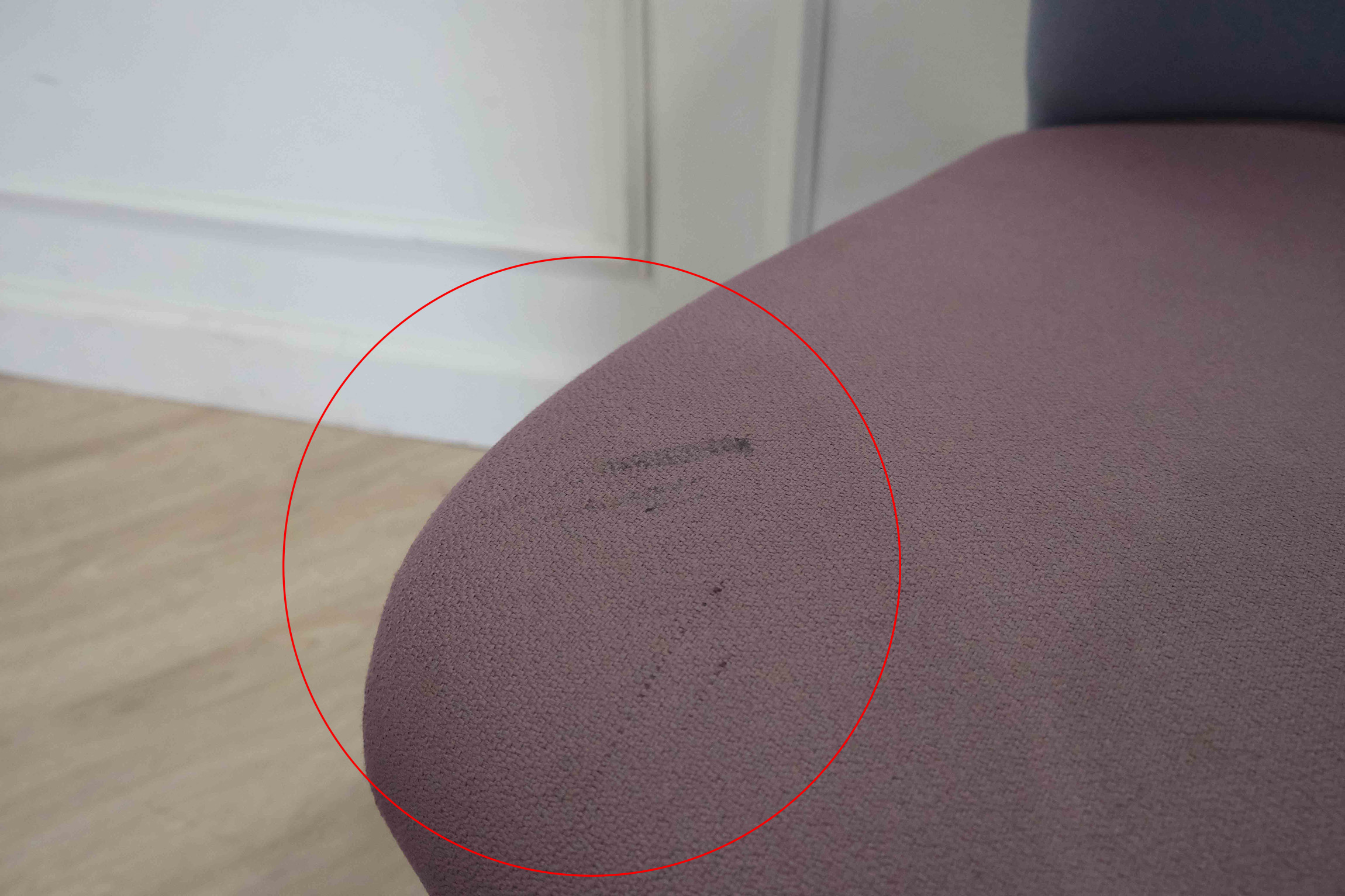 เก้าอี้สำนักงาน เบาะผ้า rockworth สีม่วง (1)