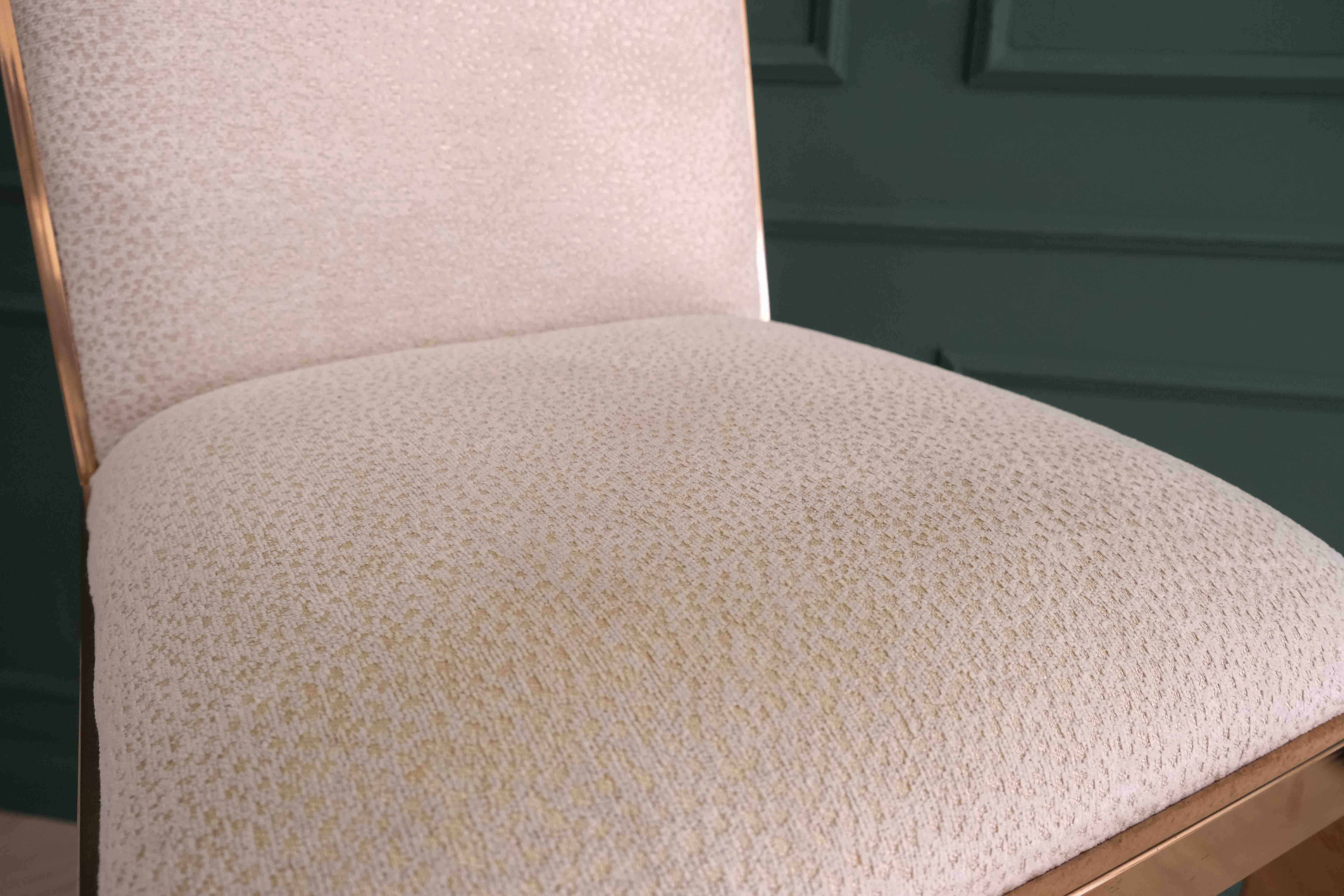 เก้าอี้บาร์ ขาสแตนเลส สี PinkGold เก้าอี้บาร์ Modern Luxury Style (1)