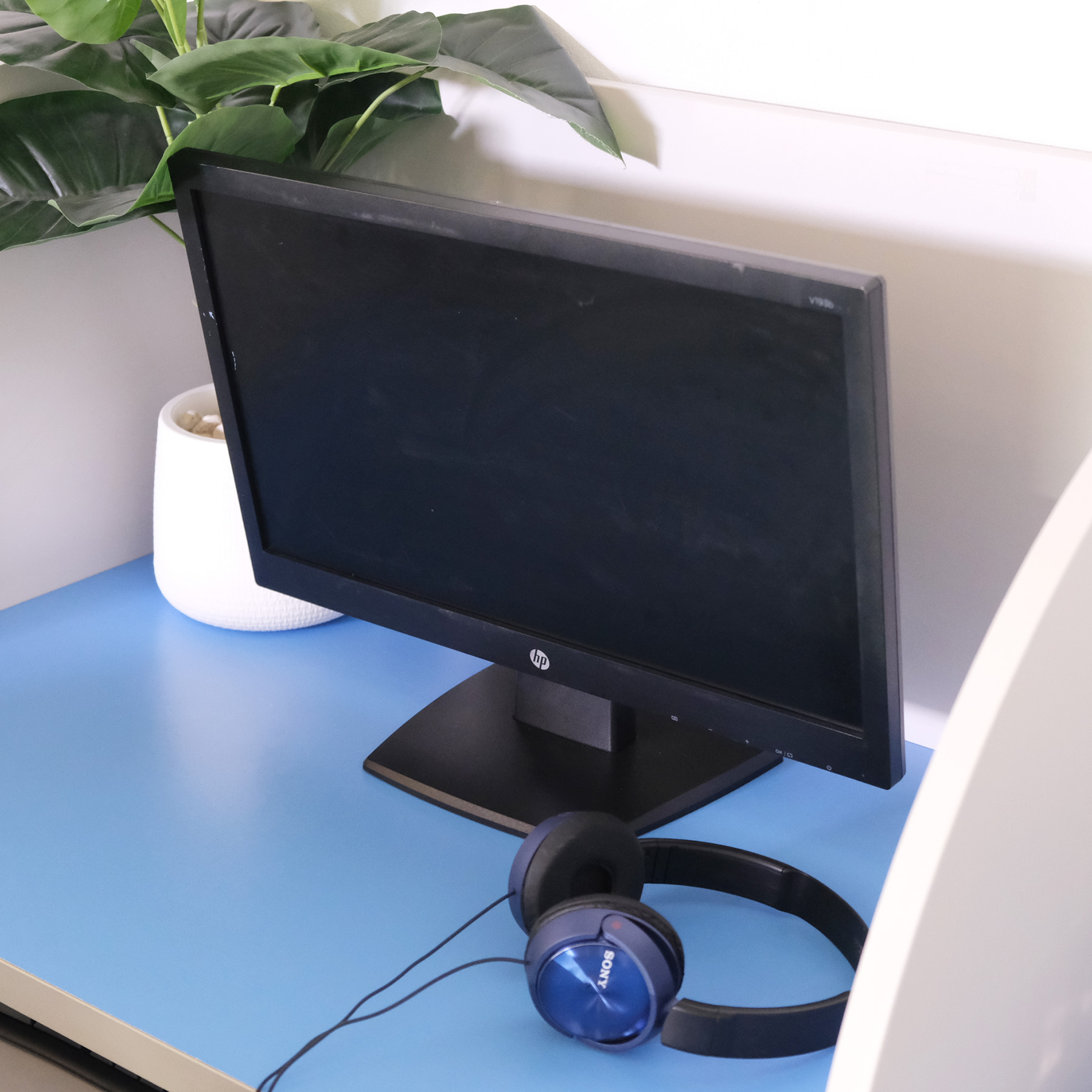 หน้าจอคอมพิวเตอร์ HP 18.5นิ้ว รุ่น V193b ใช้งานได้ปกติ (20)