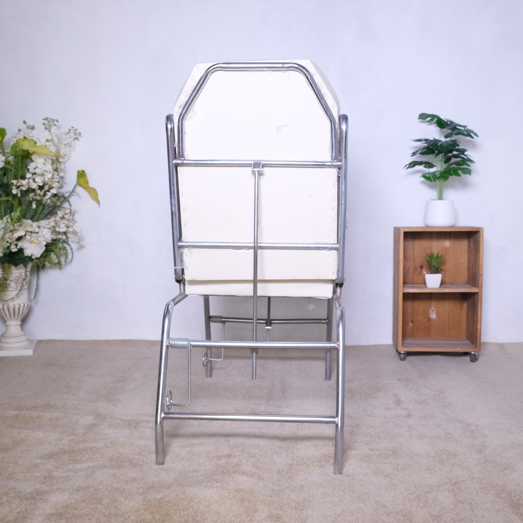 เตียงนวดพับโครงเหล็ก เตียงสักคิ้ว เตียงนวดสปา เตียงเสริมสวยลดราคา (4)