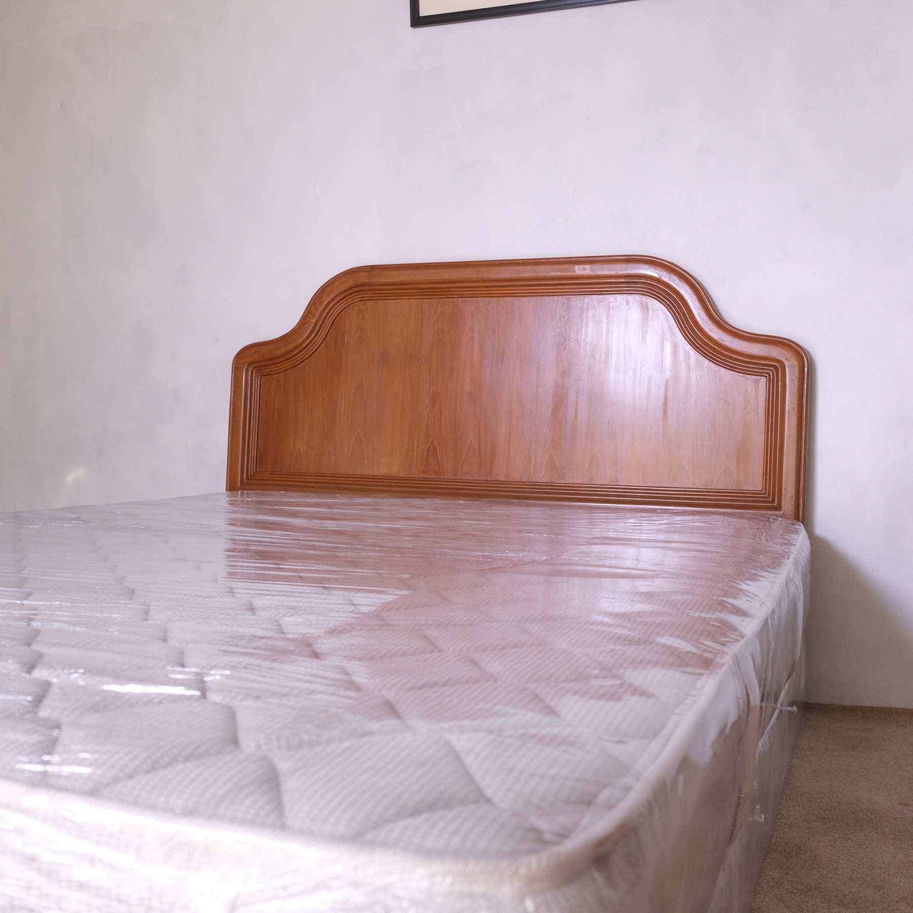 Headboard, teak frame (Headboard) 4 feet / 5 feet / 6 feet