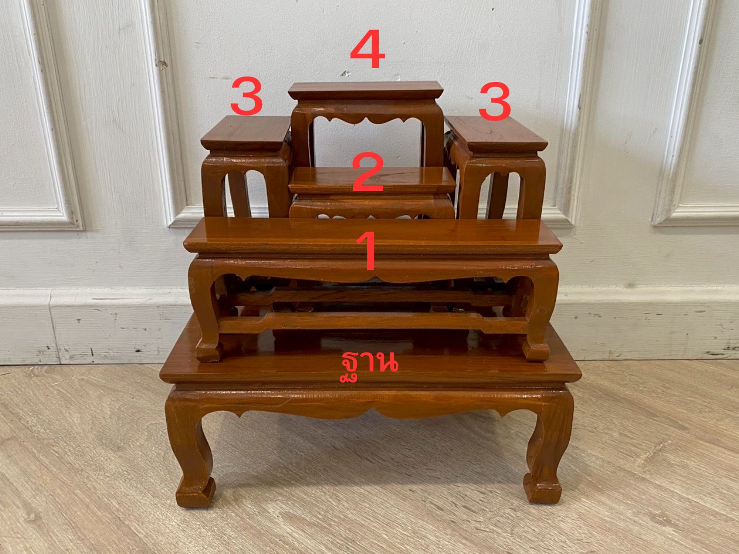Altar Table Set (5 pieces)