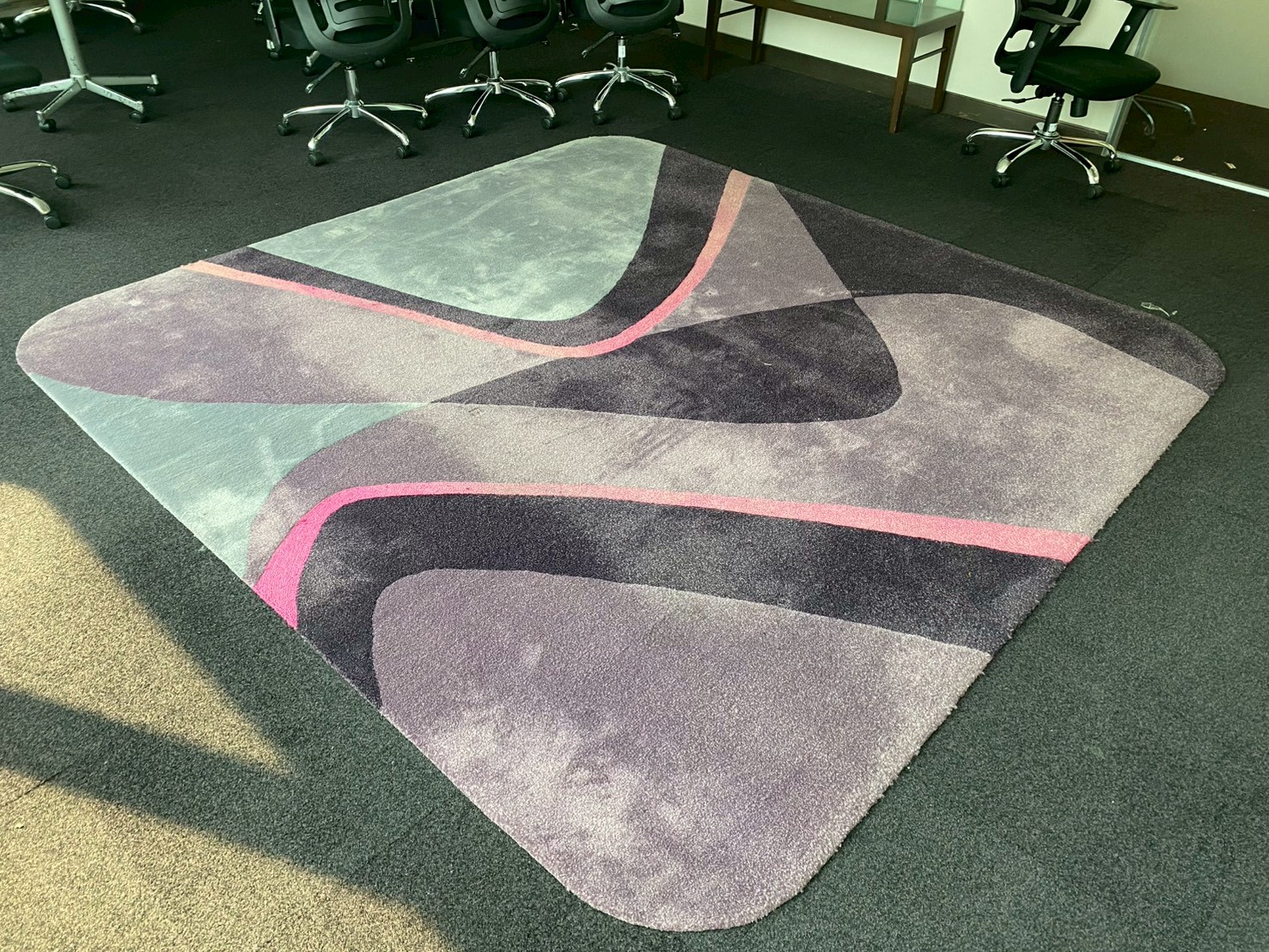 พรมปูพื้น พรมขน หลากสี (1)