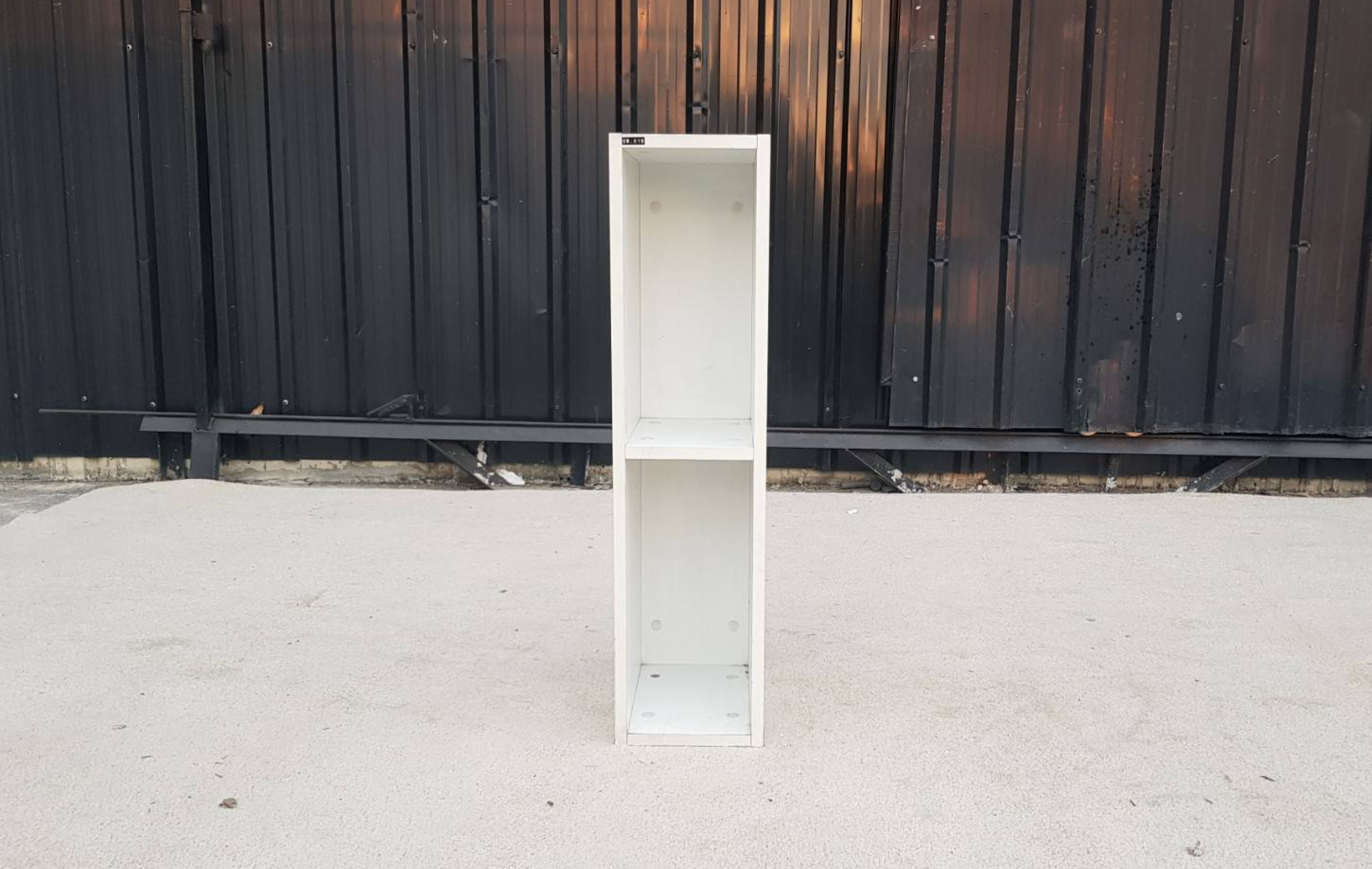 双层白色置物架