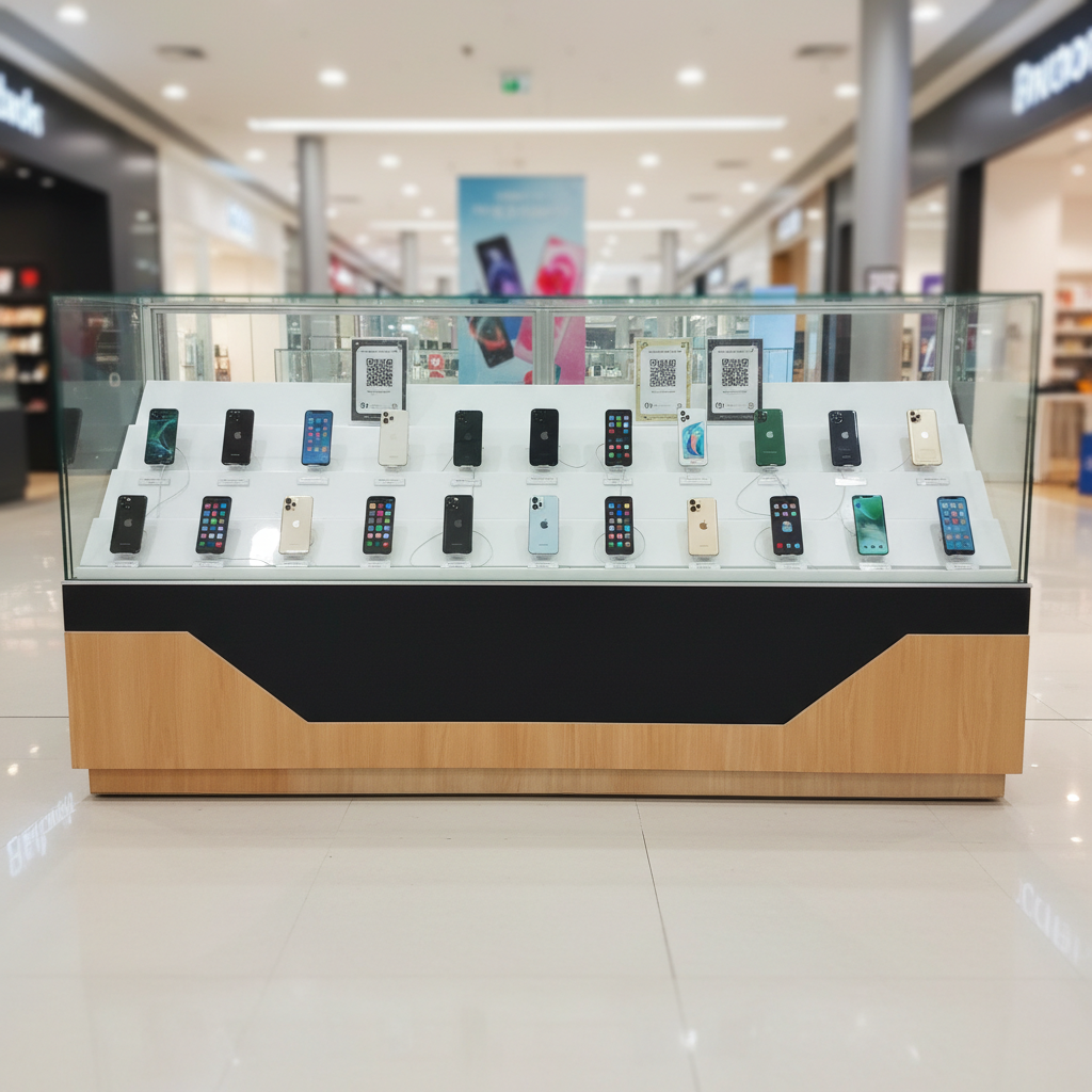 Jewelry cabinet, glass display cabinet, phone display cabinet, sliding glass door