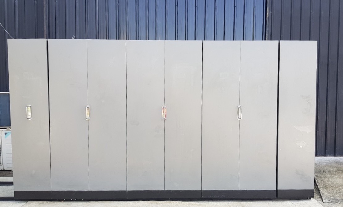 ตู้เอกสารรางเลื่อน สีเทา (1)