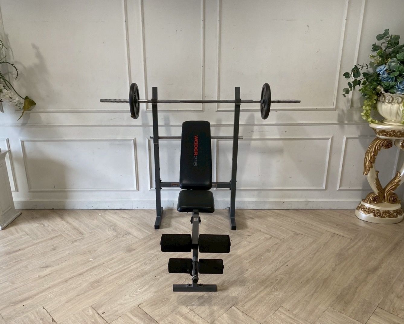 เครื่องออกกำลังกาย ชุดยกน้ำหนัก Weider 20 กก. (1)