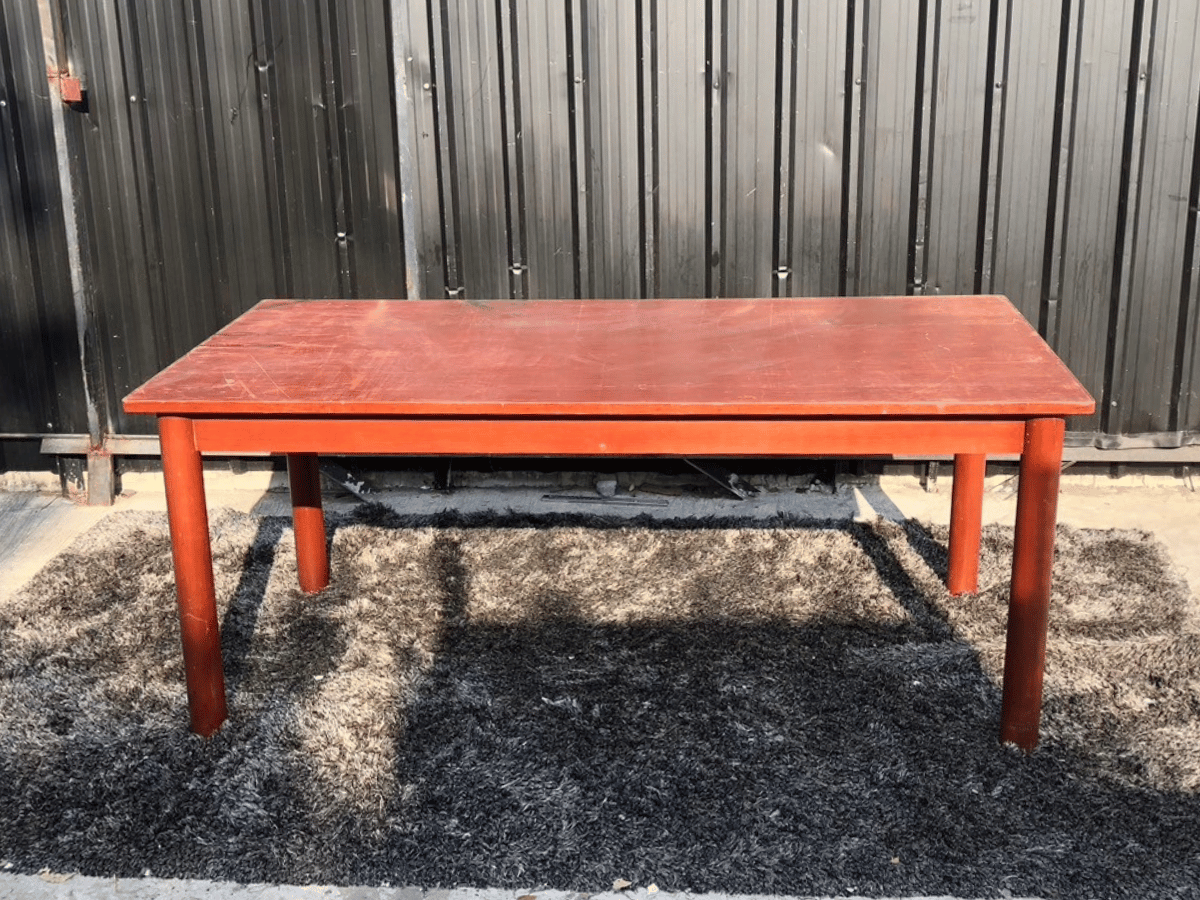 โต๊ะอเนกประสงค์ สีไม้มะฮอกกานี (1)