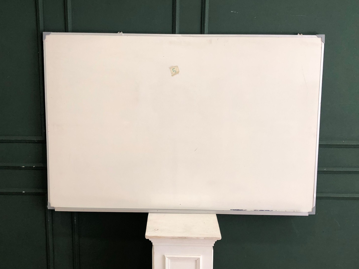 ไวท์บอร์ด ขนาด 120 x 80  ซม. Whiteboard กระดานไวท์บอด กระดานขาว (1)