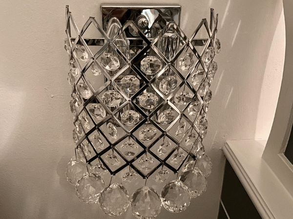 Authentic Crystal Wall Lamp