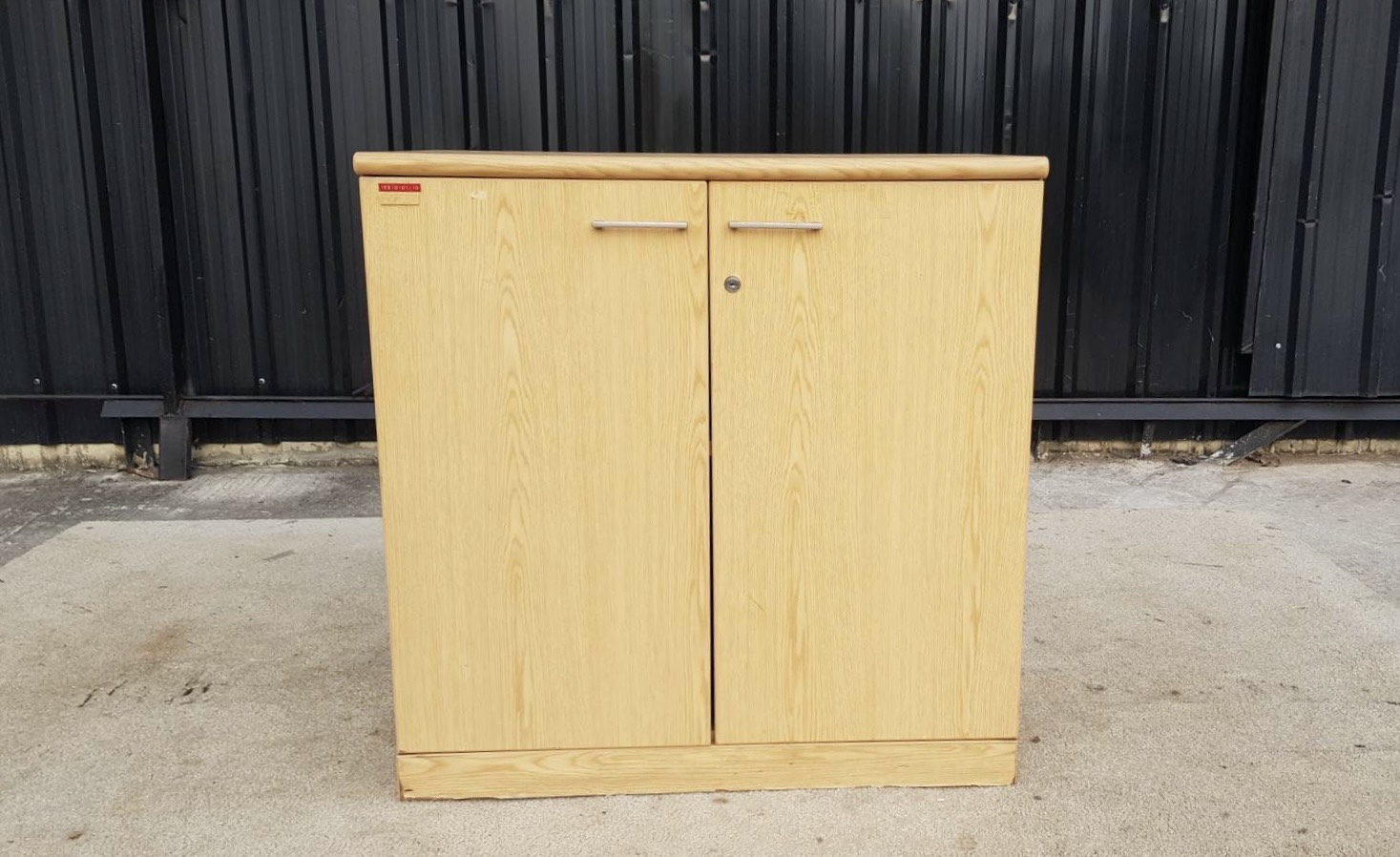 Brown 2-Door File Cabinet, MOFLEX Brand