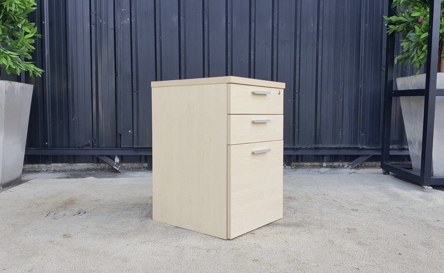 ตู้โมบาย 3 ลิ้นชัก สีครีม (9)