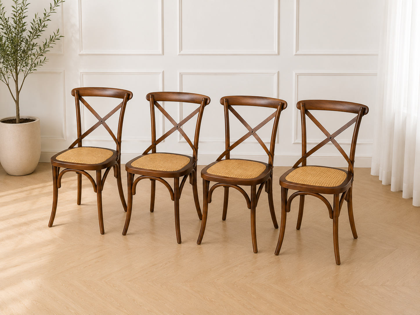 Dining chair, LOUISE LUX model, natural_S8XAEP3HCH