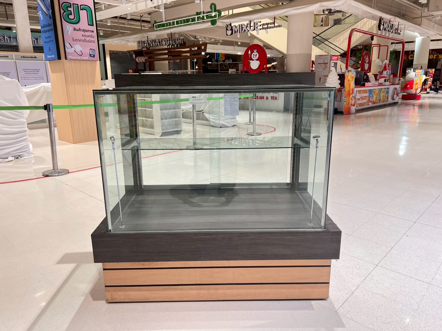 ตู้จิวเวลรี่ ตู้กระจกโชว์สินค้า 2ลิ้นชัก (4)