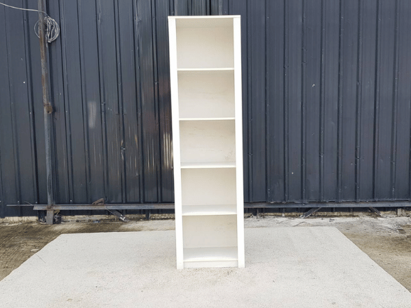 ชั้นวางไม้ 5 ชั่น สีขาว (1)