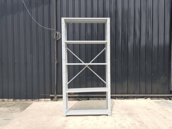 ชั้นเหล็ก 5 ชั้นวาง 1 ช่อง สีเทา (1)