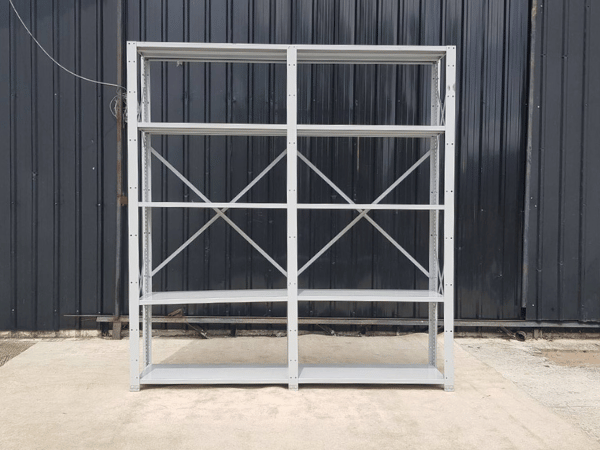 ชั้นเหล็ก 5 ชั้นวาง 2 ช่อง สีเทา (3)