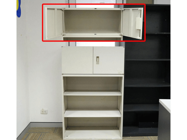 ตู้เหล็กเก็บเอกสารทรงสูง 2 บานเปิดบน 3 ชั้นล่าง (1)
