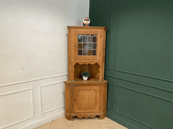 ตู้ไม้เข้ามุม 2 บานเปิด สไตล์วินเทจ (1)