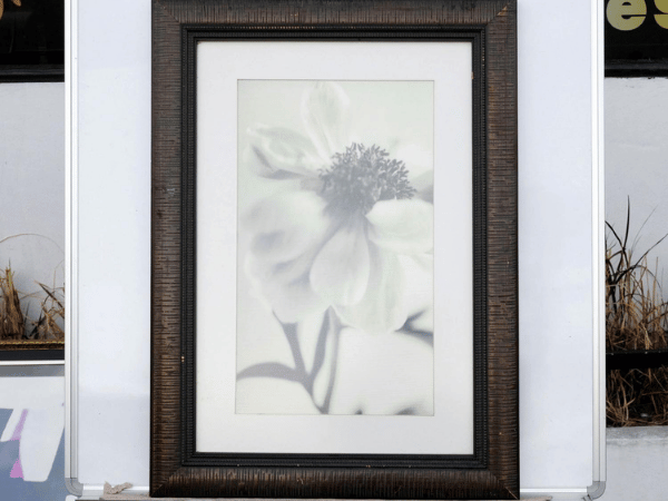 花画，棕色框 1 号