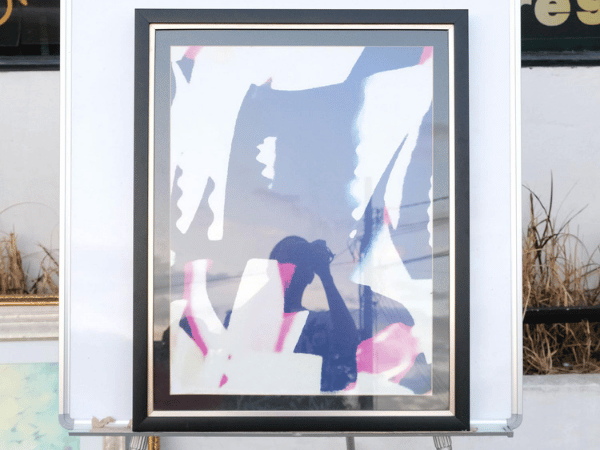 รูปภาพนามธรรม กรอบสีดำ