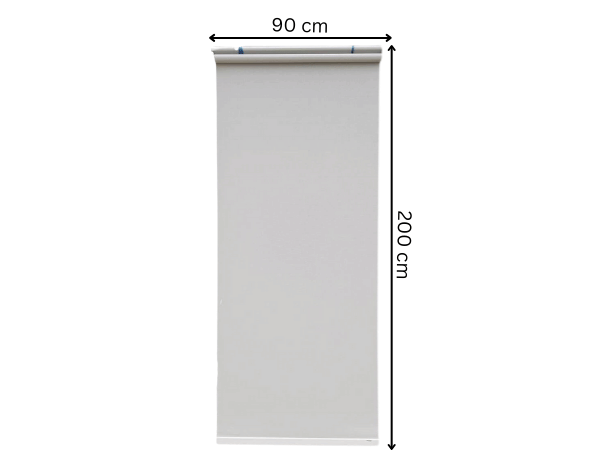 มู่ลี่ ม่านม้วน สีขาว ยี่ห้อ T&T (16)