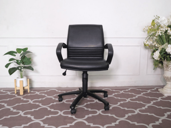 เก้าอี้สำนักงาน เบาะหนัง มีแขน แบรนด์ Rockworth (1)