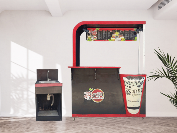 เคาน์เตอร์ร้านค้า เคาน์เตอร์คิดเงิน ชามิจิ +ซิงค์ล้างจาน (1)