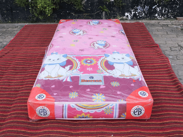 3 foot mattress, Pamornsiri Bed Ding, Berrena model, pink, cat pattern