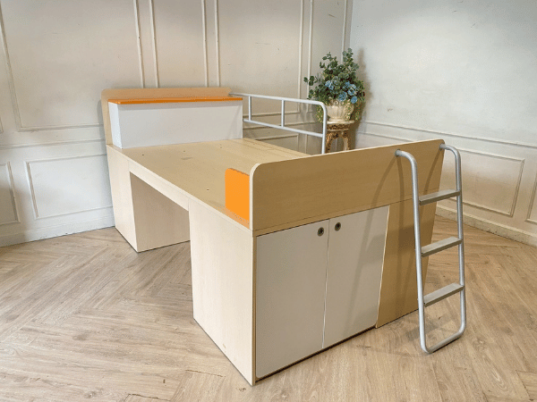 เตียงนอนเด็ก 3.5 ฟุต ยี่ห้อ sb furniture (1)