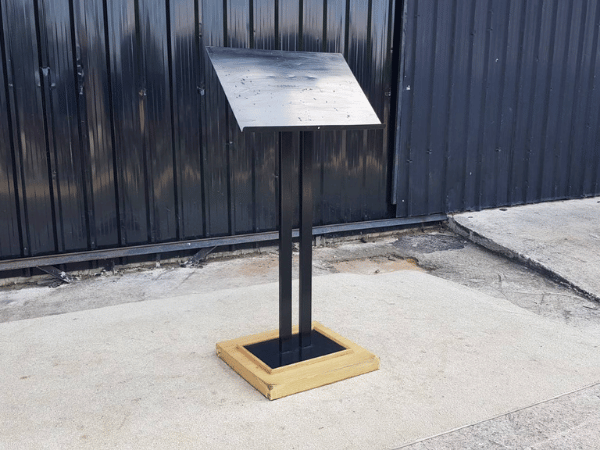 สแตนวางเมนู ขาตั้งเมนู ขาตั้งป้ายโฆษณาแนวตั้ง (1)