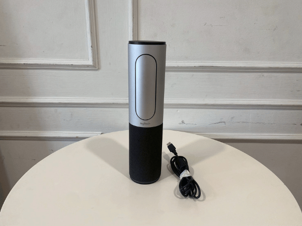 เว็บแคมสำหรับการประชุมพร้อมไมโครโฟนและลำโพง สีดำ ยี่ห้อ LOGITECH (1)