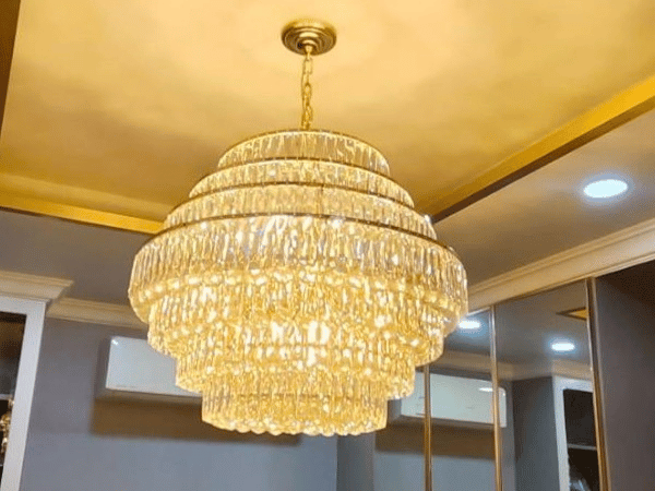 吊灯，正品水晶灯