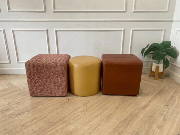 สตูล ทรงสี่เหลี่ยม ทรงกลม สไตล์มินิมอล (3)