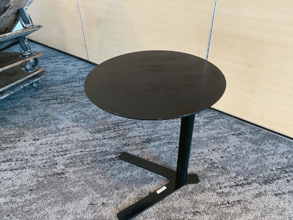 โต๊ะข้าง สีดำ 45 cm (1)